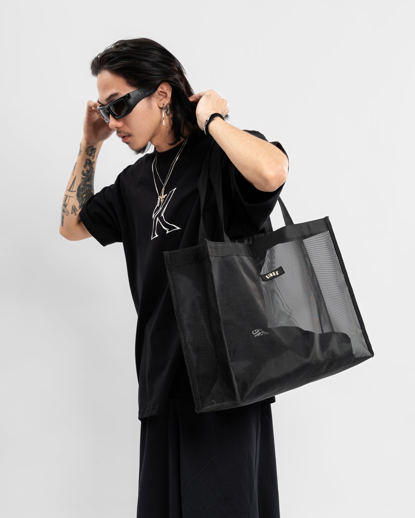 MESH TOTE BAG