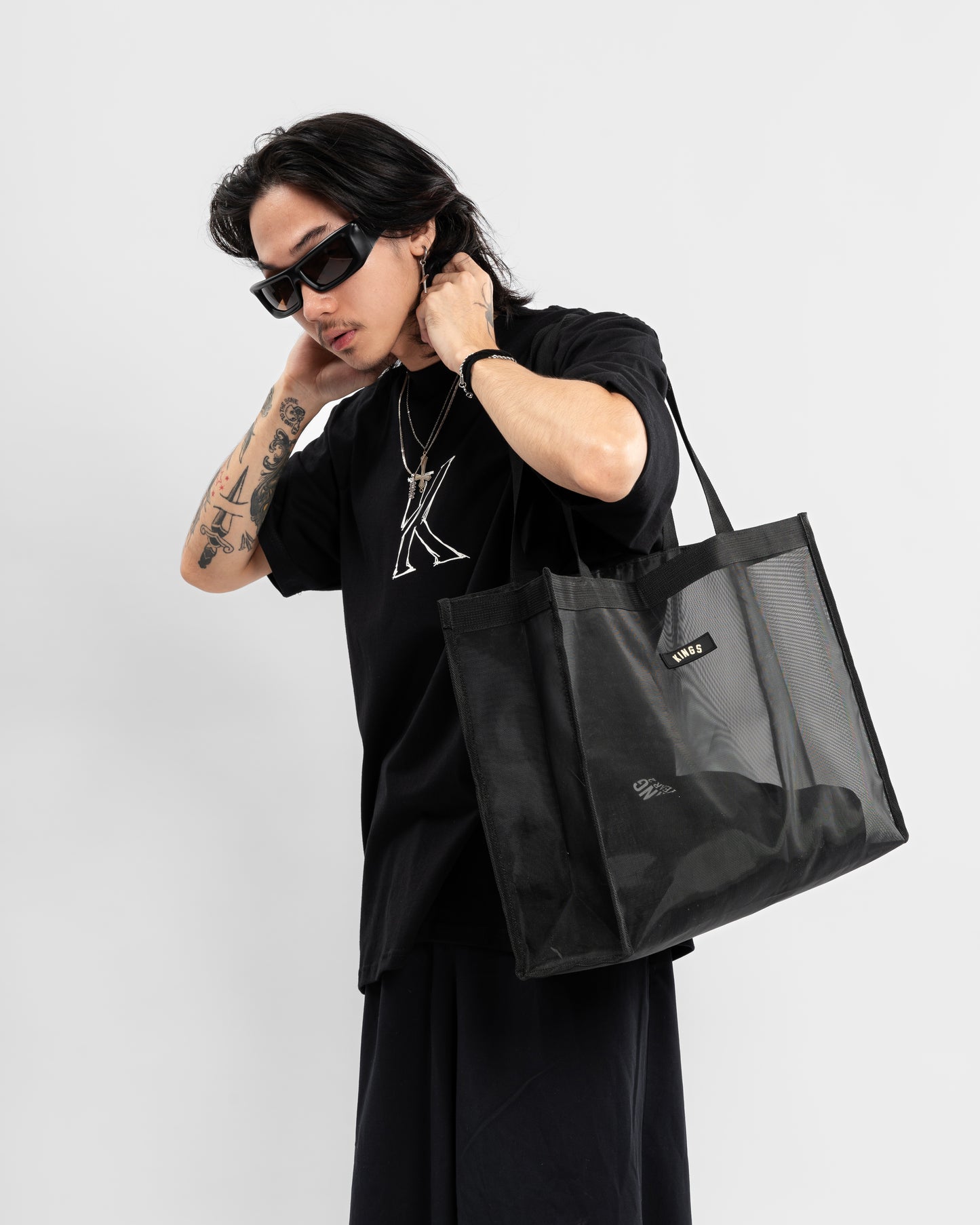 MESH TOTE BAG