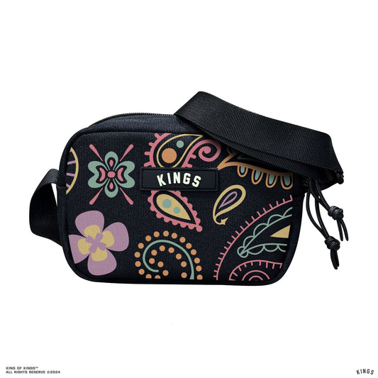 MULTICOLOR PAISLEY MINI CAMERA BAG