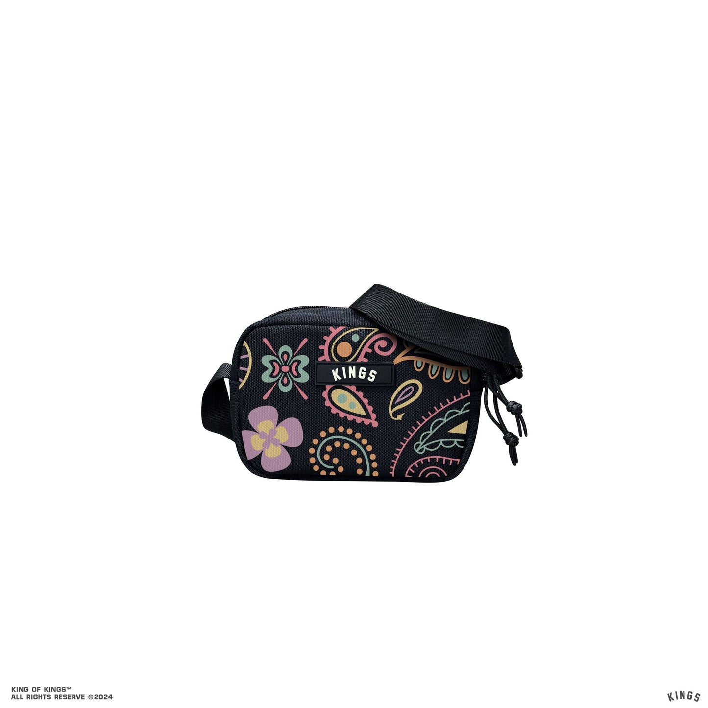 MULTICOLOR PAISLEY MINI CAMERA BAG