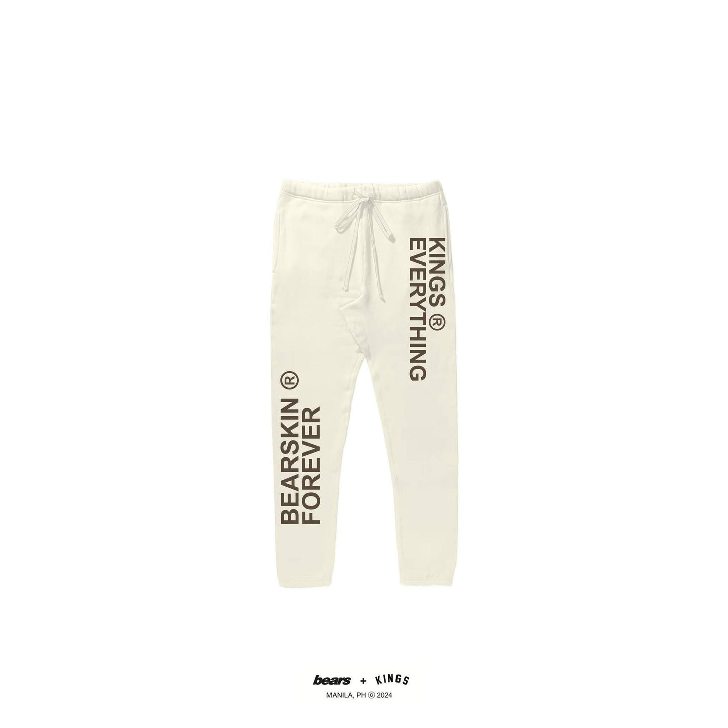 Bearskin® + Kings™ BFKE SWEATPANTS LIGHT OATMEAL