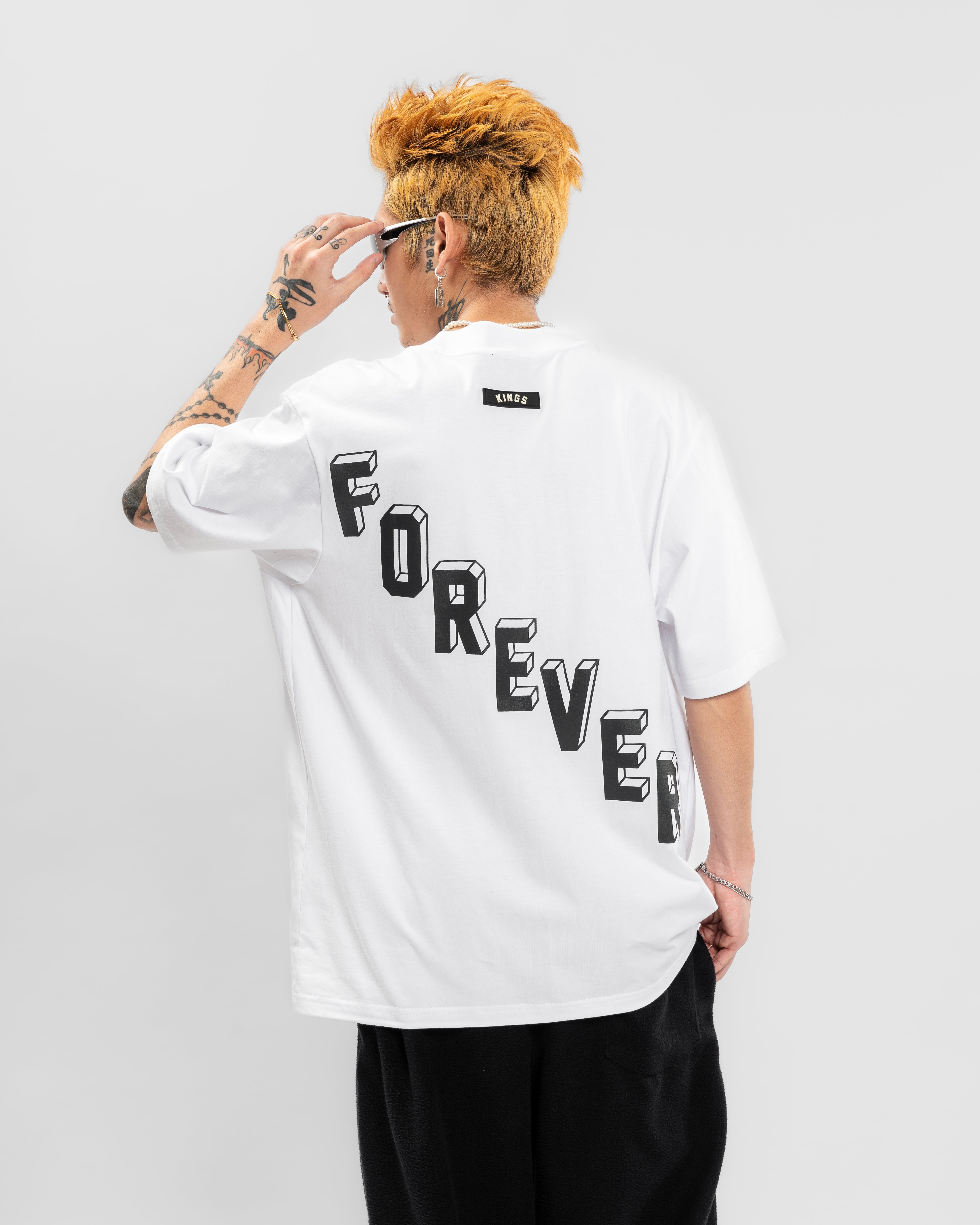 SLOPED TEE – KINGS FOREVER